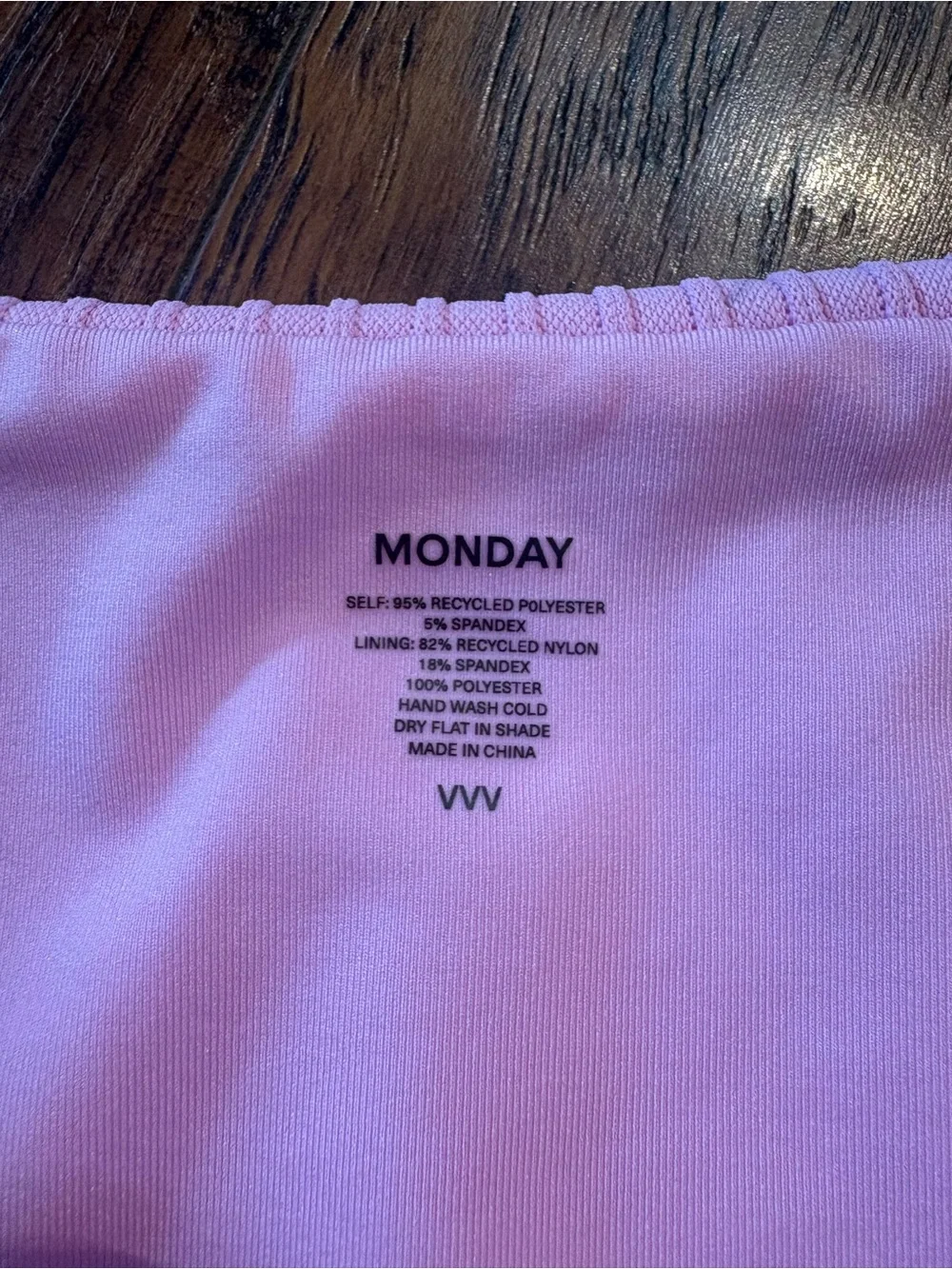 NWT Monday Swimwear women’s size vvv (XXL) ribbed swim bottoms